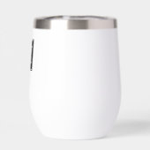 モノグラムのモダンミニマルパーソナライズされた (背面)