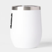 モノグラムのモダンミニマルパーソナライズされた (背面)