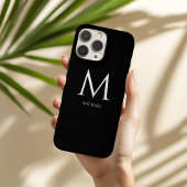 モノグラムのモダンミニマル iPhoneケース