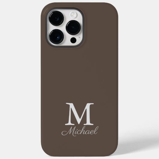 モノグラムのライトフォグケースメイトiPhoneケース Case-Mate iPhoneケース (裏面)