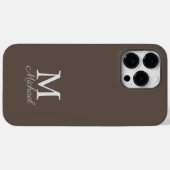 モノグラムのライトフォグケースメイトiPhoneケース Case-Mate iPhoneケース (裏面 (横))