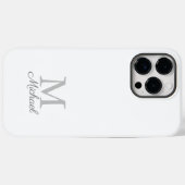 モノグラムのライトフォグケースメイトiPhoneケース Case-Mate iPhoneケース (裏面 (横))
