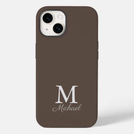 モノグラムのライトフォグケースメイトiPhoneケース Case-Mate iPhoneケース (裏面)