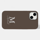 モノグラムのライトフォグケースメイトiPhoneケース Case-Mate iPhoneケース (裏面 (横))