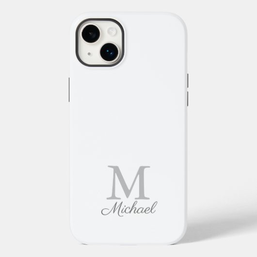 モノグラムのライトフォグケースメイトiPhoneケース Case-Mate iPhoneケース (裏面)