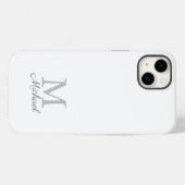 モノグラムのライトフォグケースメイトiPhoneケース Case-Mate iPhoneケース (裏面 (横))