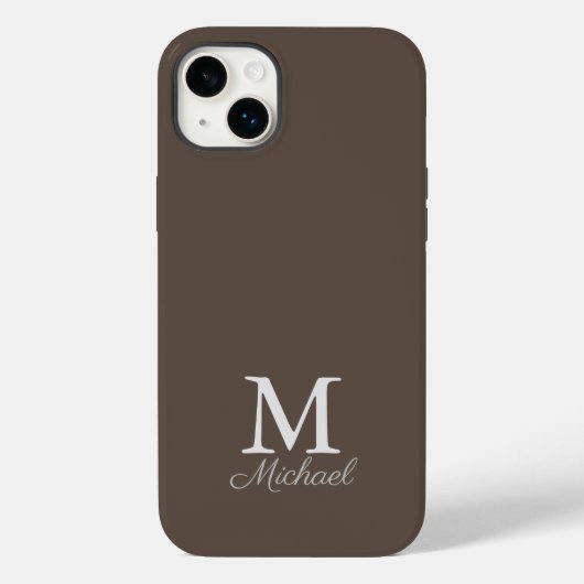 モノグラムのライトフォグケースメイトiPhoneケース Case-Mate iPhoneケース (裏面)