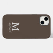 モノグラムのライトフォグケースメイトiPhoneケース Case-Mate iPhoneケース (裏面 (横))
