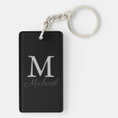 モノグラムのライトフォグ キーホルダー (裏面)
