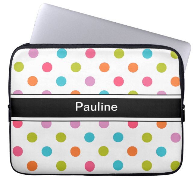 モノグラムのラップトップの箱 ラップトップスリーブ (正面)