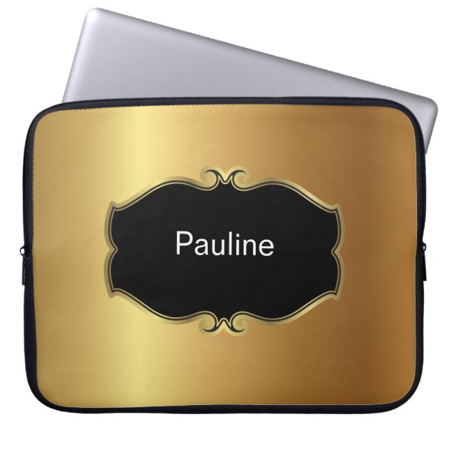 モノグラムのラップトップスリーブ ラップトップスリーブ (正面)