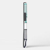 モノグラムのレタープレイヤー名テニパーソナライズされたス Case-Mate iPhoneケース (裏面 / 右)