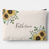 モノグラムのヴィンテージひま素朴わり アクセサリーポーチ (正面)