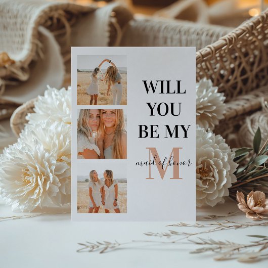 モノグラムの写真は私のメイド・オブ・オーナー(花嫁付き添い人)?