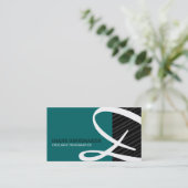 モノグラムの名刺-カスタム 名刺 (スタンド正面)