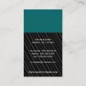 モノグラムの名刺-カスタム 名刺 (裏面)