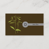 モノグラムの名刺-タケ 名刺 (裏面)