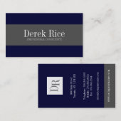 モノグラムの名刺 名刺 (正面/裏面)