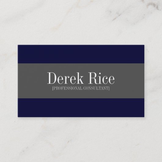 モノグラムの名刺 名刺 (正面)