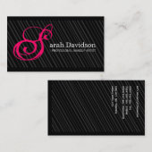 モノグラムの名刺 名刺 (正面/裏面)