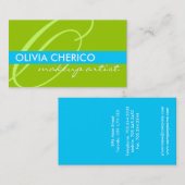 モノグラムの名刺 名刺 (正面/裏面)