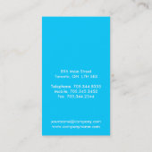 モノグラムの名刺 名刺 (裏面)