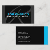 モノグラムの名刺 名刺 (正面/裏面)