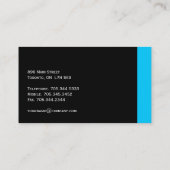 モノグラムの名刺 名刺 (裏面)