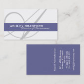 モノグラムの名刺 名刺 (正面/裏面)