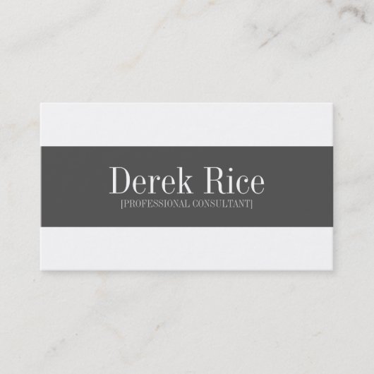 モノグラムの名刺 名刺 (正面)