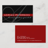 モノグラムの名刺 名刺 (正面/裏面)