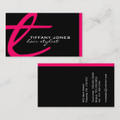 モノグラムの名刺 名刺 (正面/裏面)