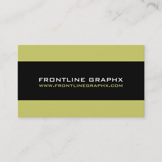 モノグラムの名刺 名刺 (正面)