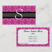 モノグラムの名刺 名刺 (正面/裏面)