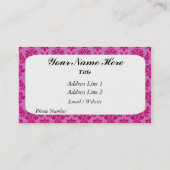 モノグラムの名刺 名刺 (裏面)