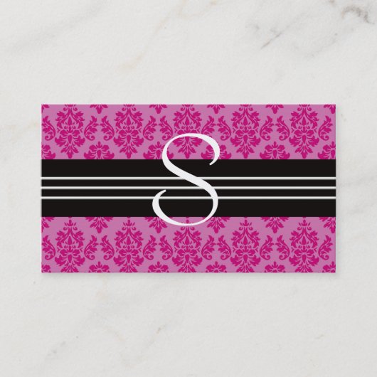 モノグラムの名刺 名刺 (正面)