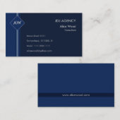 モノグラムの名刺 名刺 (正面/裏面)