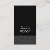 モノグラムの名刺 名刺 (裏面)