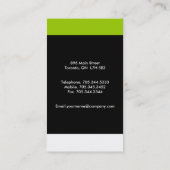 モノグラムの名刺 名刺 (裏面)