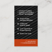 モノグラムの名刺 名刺 (裏面)