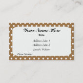 モノグラムの名刺 名刺 (裏面)