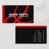 モノグラムの名刺 名刺 (正面/裏面)