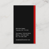 モノグラムの名刺 名刺 (裏面)