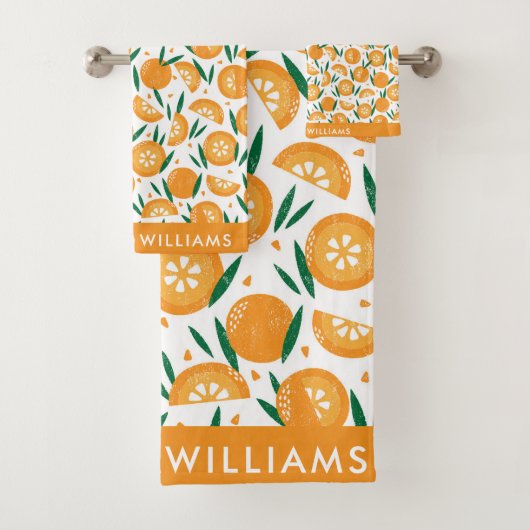 モノグラムの名前入り バスタオルセット (インサイチュ)