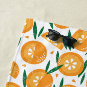 モノグラムの名前入り ビーチタオル (インサイチュ)