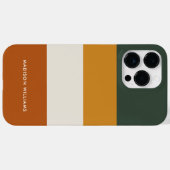 モノグラムの名前入り Case-Mate iPhoneケース (裏面 (横))