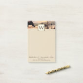 モノグラムの国のシーン ポストイット (デスク上)