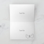 モノグラムの天使は翼カスタマイズ シーズンカード (内部)