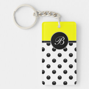 モノグラムの女性Keychain キーホルダー