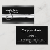 モノグラムの専門のデザイン 名刺 (正面/裏面)